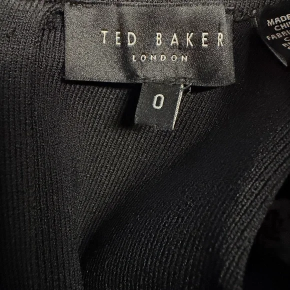 Ted Baker London Black and White Mini Dress - Picture 7 of 16